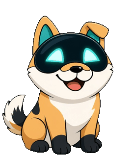 HYPER INU wagging tail animation